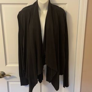 High Low Swing Overlay Sweater